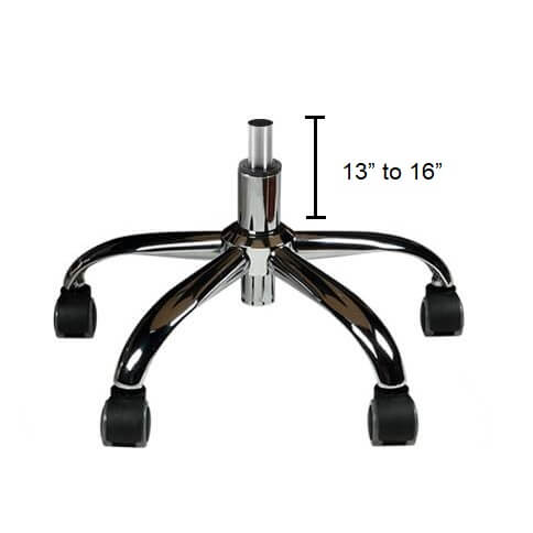 J&A Euro Salon Technician Stool - Manicure or Pedicure