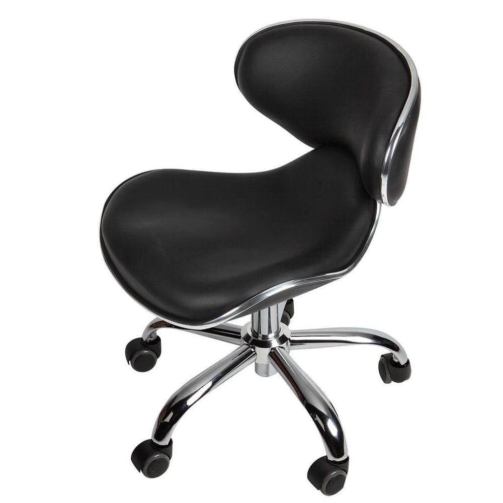 J&A Euro Salon Technician Stool - Manicure or Pedicure