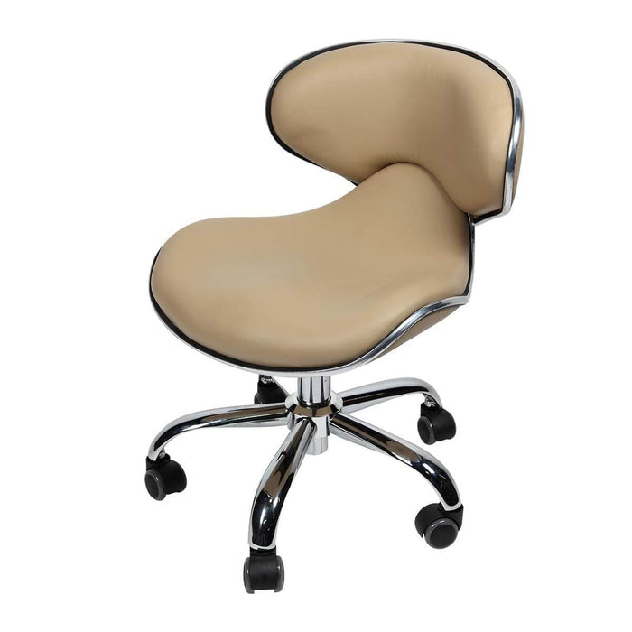 J&A Euro Salon Technician Stool - Manicure or Pedicure