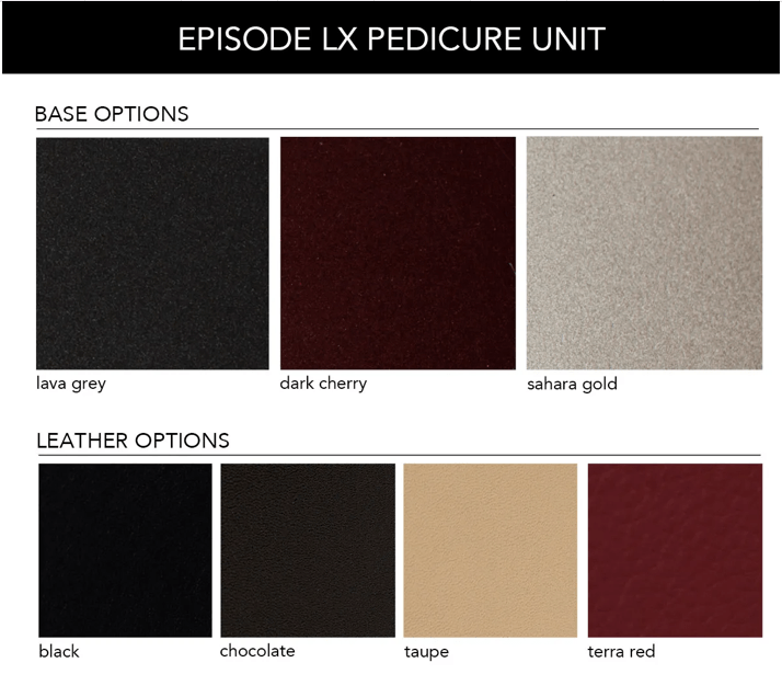 J&A Episode LX Pedicure Spa Chair