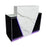 LUX V550 Reception Front Desk Marble Design With Led