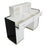 LUX V550 Reception Front Desk Marble Design With Led